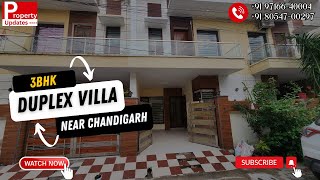 3 BHK Duplex Villa in Gated Society In Kharar Greater Mohali Near Chandigarh [upl. by Manella413]