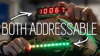 Addressable 7Segment Displays [upl. by Jorgenson]