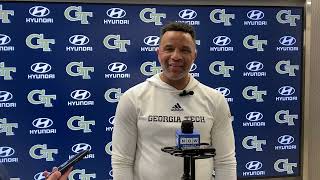 GT Basketball  Damon Stoudamire media availability February 9 2024 [upl. by Hollerman191]