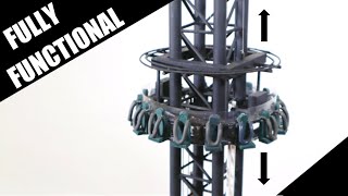 Pirate Drop  Gyro Drop Tower  miniature Theme Park scale model [upl. by Edwine877]