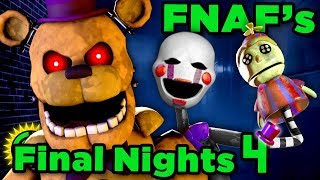 The Mystery FNAF Forgot  Final Nights 4 Full Release [upl. by Ilenna60]