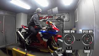 Honda CBR1000RRR Fireblade S Dyno [upl. by Uhayile]