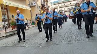 Marcia Radetzky Banda ACMI Introdacqua 10823 Scanno Festa di San Lorenzo [upl. by Secnirp248]