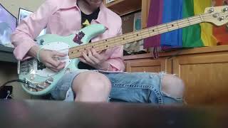 Polyphia OD Bass Solo 4 string  Progress 1 [upl. by Luy]