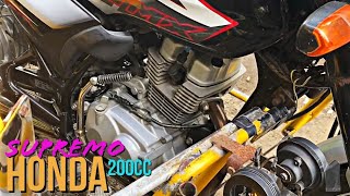 Honda Supremo 200cc Build  Breakin Period [upl. by Yelloh]