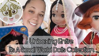 Unboxing “It’s A Small World” Dolls from 2014 [upl. by Tutt]