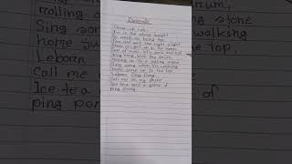 Bts dynamite lyrics part  1Btslyricssong short [upl. by Aihsekyw]