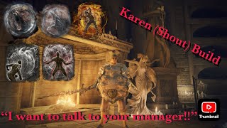 PvP EP6  Karen Build  Shout Build  Elden Ring Shadow of the Erdtree [upl. by Trager]