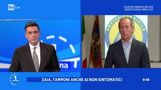 Luca Zaia a Unomattina  Unomattina 17032020 [upl. by Berlyn]