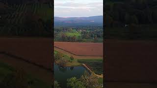 Tennessee Fall Time  Crossville Tennessee Evening Drone Flight [upl. by Anitel733]