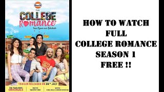 College Romance Web Series Season 1 amp 2 Review  Manjot Singh Apoorva Arora Keshav Sadhna [upl. by Saunders]