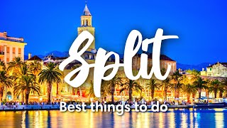 SPLIT CROATIA 2023  10 BEST Things To Do In amp Around Split [upl. by Alleuqahs]