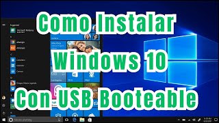 Instalar Windows 10 Con USB Booteable  2024  Rufus  Asus TUF Gaming FX505GT  ProHomeEducation [upl. by Papageno]