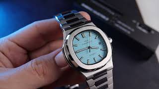 A 3 Million Dollar Homage Watch The Didun Design Tiffany Nautilus Review homagewatch watchreview [upl. by Seilenna]