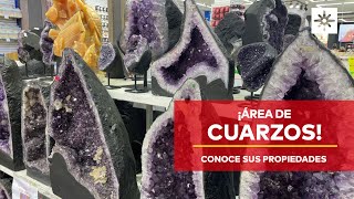 Mini Recorrido en tienda AMATISTA ¡CUARZOS y sus propiedades 💎🤩✨😎 [upl. by Kania732]