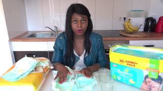 The battle of Nappies  Pampers vs Aldi Vlog 10 [upl. by Ayikahs]