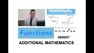 Functions  Exponential Composite amp Inverse  Cambridge Additional Maths  0606  2 Exam Qs [upl. by Llerol]