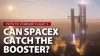 SpaceX to attempt Super Heavy Booster catch during Starship Flight 5 [upl. by Jaeger517]