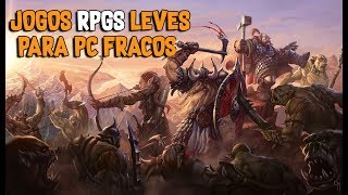 JOGOS RPG ONLINE LEVES PARA PC FRACO [upl. by Lawlor]