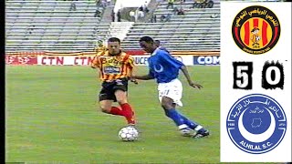 أداء رائع و فوز كاسح في ملخص مباراة الترجي التونسي و الهلال السوداني دوري أبطال أفريقيا 1999 [upl. by Langsdon]