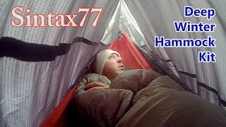 Deep Winter Hammock Camping System [upl. by Kir]