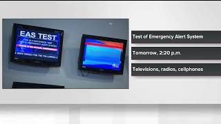 Emergency Alert System test Wednesday  What to know [upl. by Anniram]