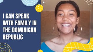 Learned Spanish to speak with family in the Dominican Republic  BaseLang Stories [upl. by Loydie]