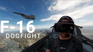 F16 vs MiG29 Dogfight  GoProstyle Cockpit Footage in DCS World [upl. by Addi]