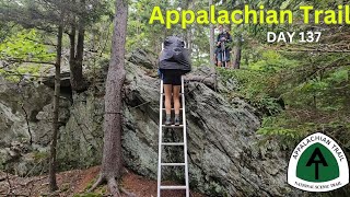 Climbing Ladders in Vermont  Appalachian Trail Thru Hike 2024 Day 137 [upl. by Nailimixam526]