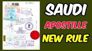 SAUDI APOSTILLE ATTESTATION  SAUDI EMBASSY ATTESTATION PROCEDURE INDIA  SAUDI CULTURE ATTESTATION [upl. by Wesa624]