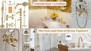 The Pros and Cons of Brass Tapware for Your House  Use of Brass Tapware for Kitchen and Toilets [upl. by Punak715]