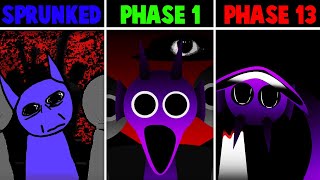 Phase 113 VS Sprunked Horror Version In Incredibox Versions [upl. by Mchail]