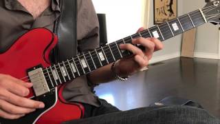 Jamey Arent  Play E Melodic Minor Scale over A7 Part 2  alt position [upl. by Noivert922]