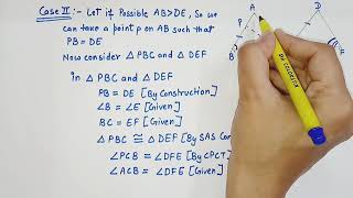 Class9th Maths NCERT Triangles Theorem 71 [upl. by Jak]