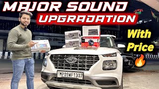 HYUNDAI VENUE WITH BEST INFOTAINMENT SYSTEM amp 360 CAMERA🔥  PREMIUM AUDIO UPGRADATION IN INDORE😍💸 [upl. by Ltsyrk]