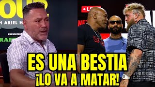 OSCAR DE LA HOYA REVELA INESPERADO PRONOSTICO DE LA PELEA DE MIKE TYSON VS JAKE PAUL [upl. by Githens]