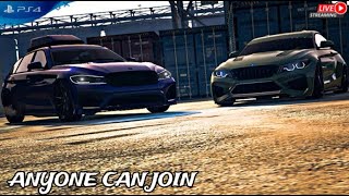 LIVE GTA 5 ONLINE CAR MEET PS4PS5 CLEAN CARSBUY AND SELLANYONE CAN JOINHIGHWAY SWIMSLIDESHOWS [upl. by Mirak]