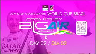 COPA KITLEY GKA BIG AIR KITE WORLD CUP BRAZIL 2024 DAY 2 [upl. by Ollie]