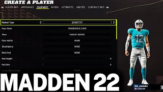 Madden 22  Create Player [upl. by Tartan629]