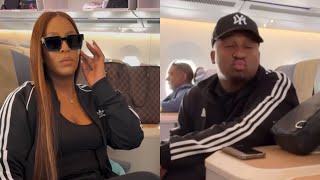 Jessica Nkosi amp Husband Tk Dlamini on Baecation in CUTE Matching outfits in New VIDEO ♥️ [upl. by Neiht]