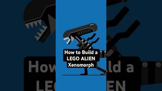 How to build a LEGO Alien Xenomorph lego legoaddict legominifigures alien legomoc [upl. by Elleirol]