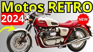 ¡Nuevas Motos RETRO Modelos 2024 🔥 [upl. by Nohsar39]