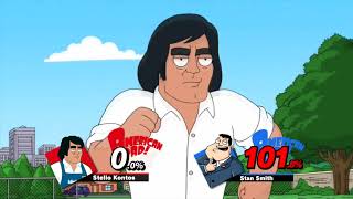 Stelio Kontos beats up Stan Smith but its Smash Ultimate [upl. by Martsen]