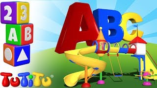 🅰️🅱️ ABC Musical com TuTiTu Recreio 🤩 Bebês Aprendem com Alegria 🎵 Aprender el Alfabeto en Inglés [upl. by Mcgrody481]