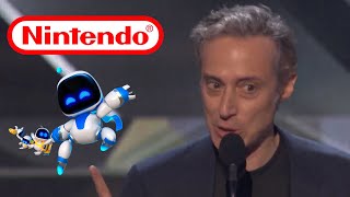 Astrobot Creators Thank Nintendo After WINNING Game Of The Year 2024 At The Game Awards [upl. by Melitta675]