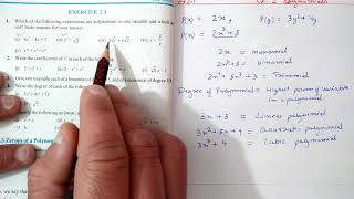 Chapter2 Intro Ex21all questions Polynomials  Ncert Maths Class 9  Cbse [upl. by Mannuela]