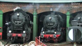 EisenbahnFest Staßfurt 12  Steam Train  Züge [upl. by Gnil]