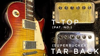 Superbucker Vs TTop  Vintage Gibson Humbucker Comparison [upl. by Colley]