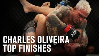 Top Finishes Charles Oliveira [upl. by Janifer]