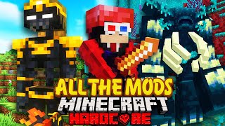 I Survived 100 Days With ALL THE MODS In Minecraft Hardcore [upl. by Ramos]